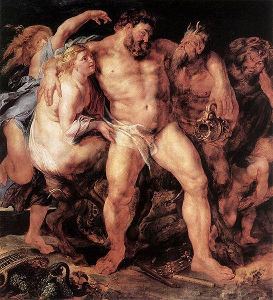 Peter Paul Rubens The Drunken Hercules oil painting image